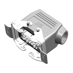 403025S Hood With Female Insert (Side Entry With Latch & Seal)